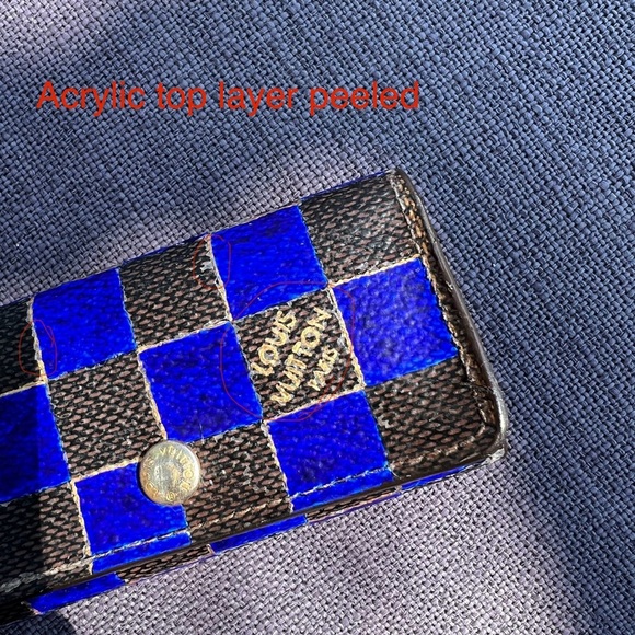 Louis Vuitton Damier Multicles 4 Ring Key Case - Picture 3 of 9
